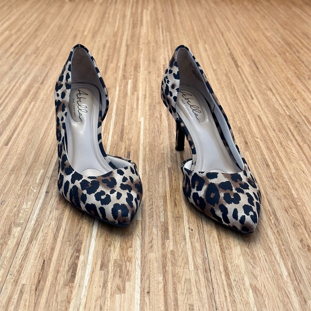 Leopard Heels | Pointy Toe | 8.5 M